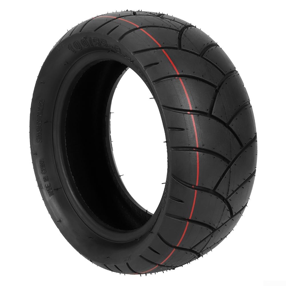 Pneu sans chambre à air 11" 100/55-6.5 90/65-6.5 pour scooter électrique modifié, pneu sans chambre à air tubeless tout-terrain pour toute l'année