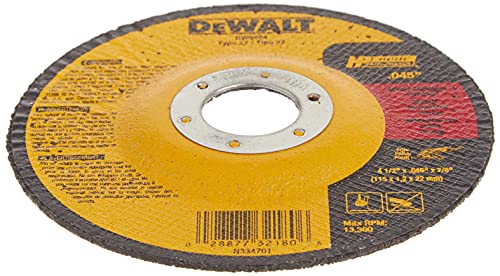 DEWALT DW8424 Thin Cutting Wheel, 4-1/2-Inch x .045-Inch x 7/8-Inch, Pack of 1 - image 3