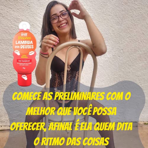 Gel Beijável Poção Lambida dos Deuses Whisky - Intt