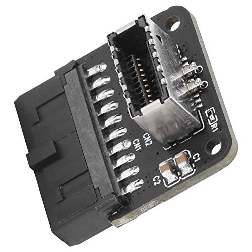 Conector da placa-mãe, preto Plug and Play de alta qualidade, prático e conveniente, conector duráve