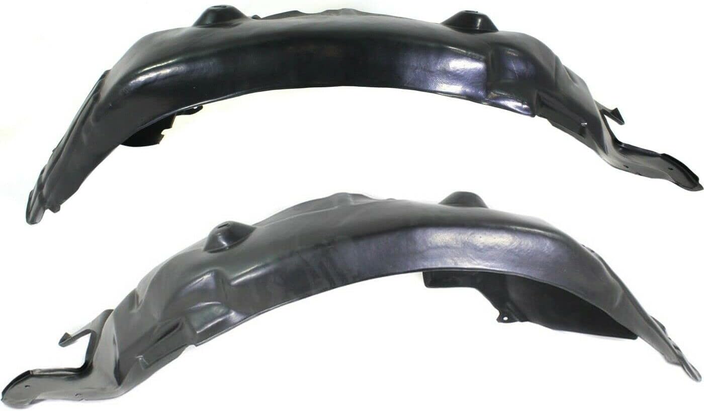 Splash Shield for Jaguar for S-Type Base 00-03 Front Left & Right Side Set of 2