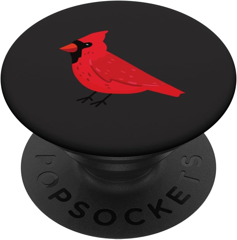 Northern Cardinal PopSockets MagSafe PopGrip for iPhone
