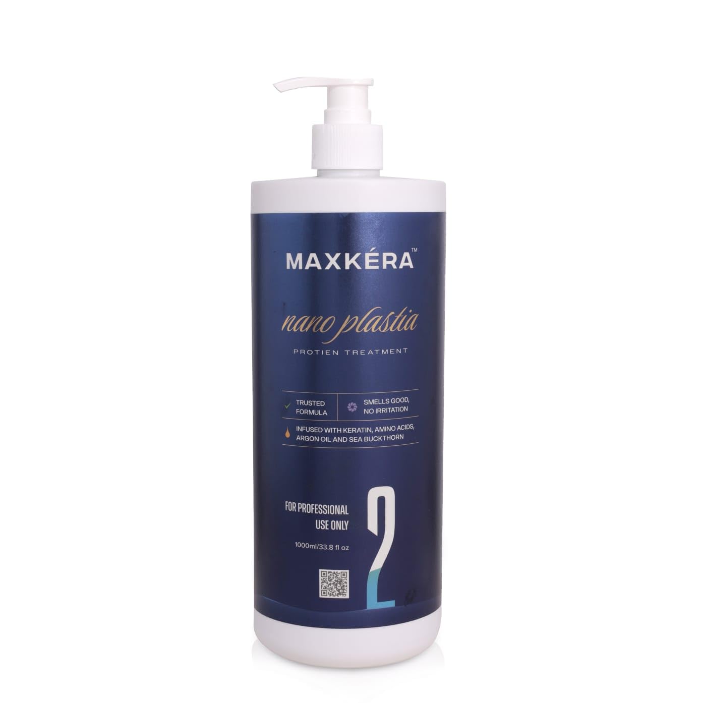 Maxkera Maxkera Nano Plastia Hair Treatment, 1000 ml | Unisex Hair Care Infused Keratin and Argon Oil-image-27