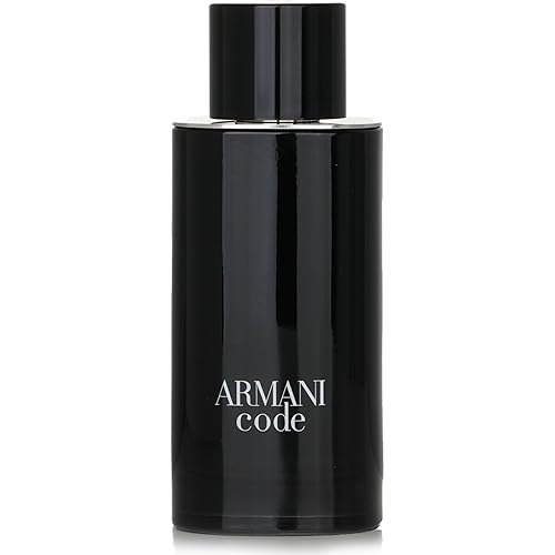 Armani Beauty- Code - Eau de Toilette - Cologne for Men - Ambery Woody Fragrance - Citrus, Lavandin, Tonka Bean Notes - 4.2 Fl Oz