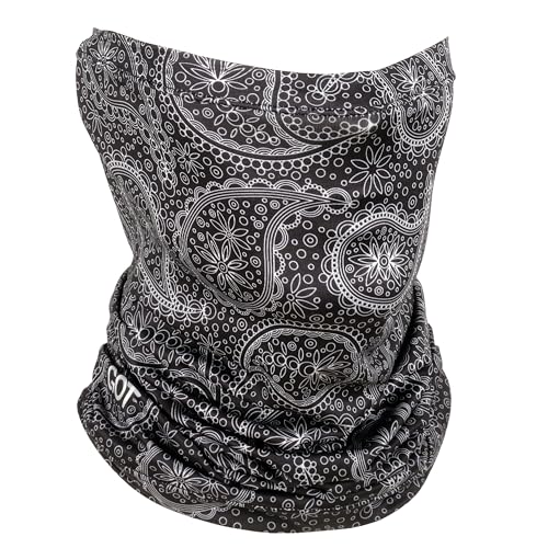 Image of UPF 50+ Fishing Neck Gaiter - UV Face Mask Sun Protection for Men Women | Moisture-Wicking, Quick-Drying, Built-in SPF, UVA /UVB Blocking, Hunting Camo Design, Versatile Headwear