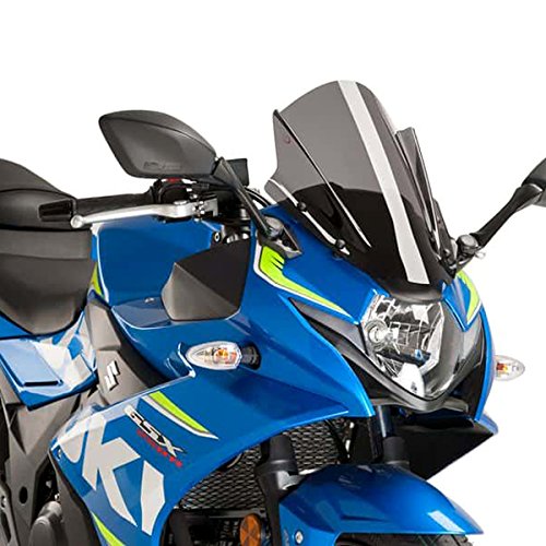 Amazon | Puig 9722F RACING SCREEN [DARK SMOKE] GSX250R (17-21