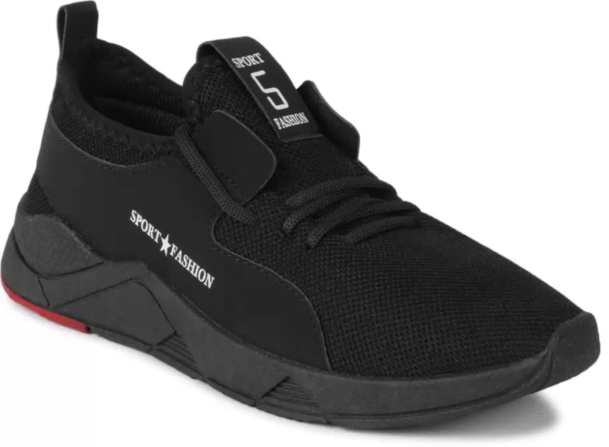 Smart Running Black Walking & Running Shoe for Men (Black, Numeric_7) (B0CB5WD4K7) Amazon Price History, Amazon Price Tracker