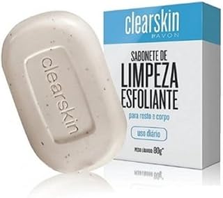Sabonete em Barra Clearskin para Limpeza Rosto e Corpo 80g - Avon