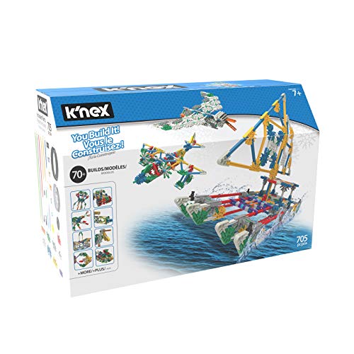 K'nex 70 Model Building Set - 705 Pieces - Ages 7+ Engineering Education Toy (Amazon Exclusive) #TOP1