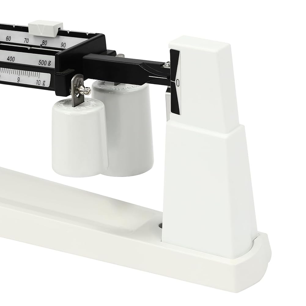Triple Beam Balance Scale, Mechanical Lab Scale with Stainless Steel Platform and 3 Weights for Industrial Agriculture Weighing