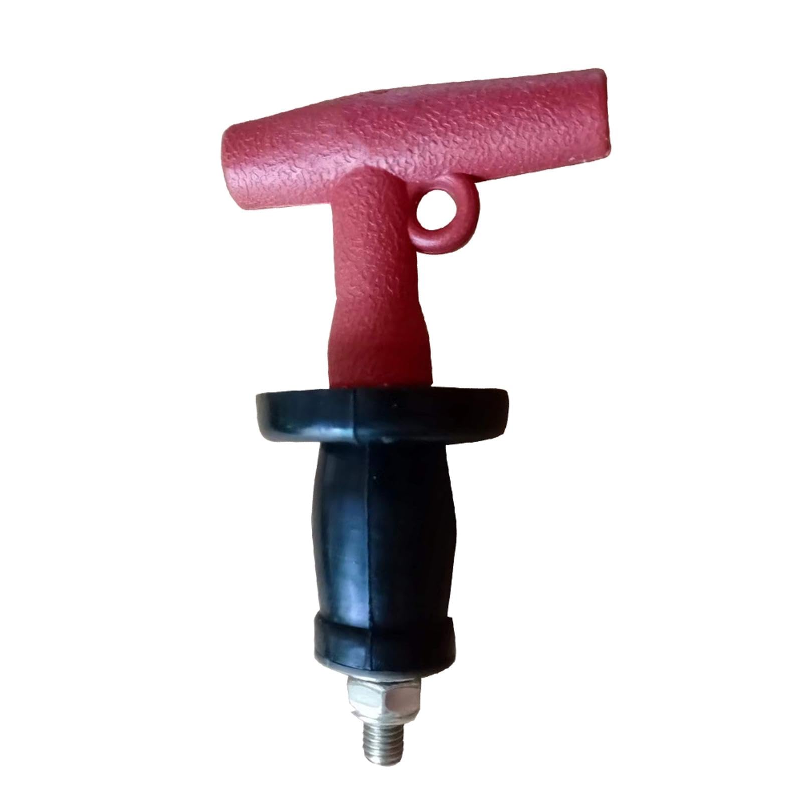 TopHomer Marine Boats Plumbing Drainage Plug Scupper Plug with T-shaped Handle Expansion Rubber Drain Plug for Sewer Lines, Septic Systems(A)