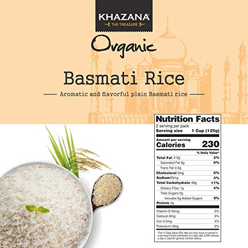 Khazana Organic Red Lentil Curry Ready To Eat Meals 6-Pack + Ready To Heat Basmati Rice 6-Pack - Customized Indian Meal Bundle | Non-Gmo, Vegan, Kosher, Gluten Free | Authentic Indian Cuisine #TOP6