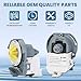 W10876537 W10724439 Dishwasher Drain Pump Compatible with Whirlpool, Kenmore, KitchenAid, Amana, Ikea, Jenn-Air