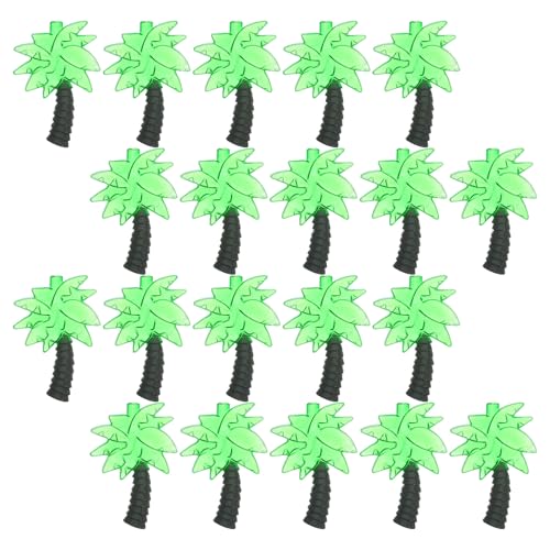 Decoración tropical para cadena de luces LED con moldes plásticos de palmera