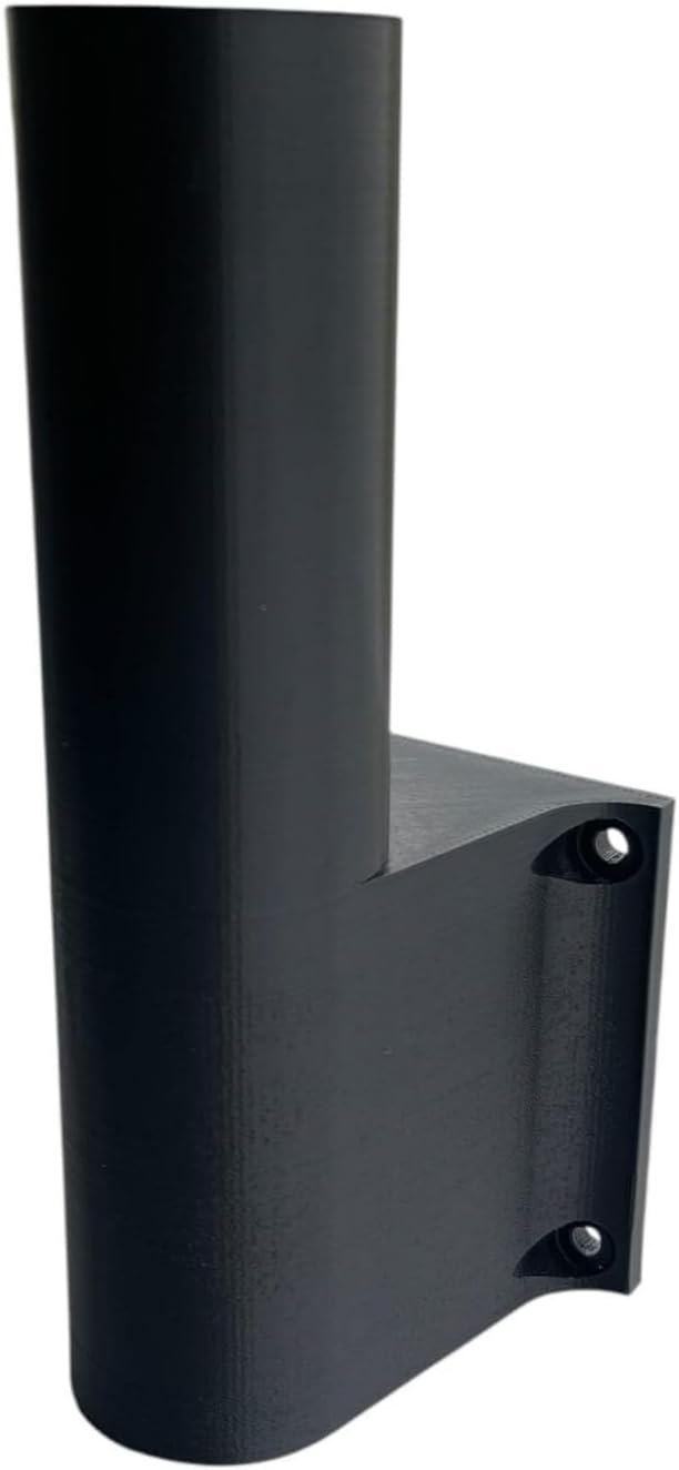 RTK Antenna Wall Mount Bracket for Mammotion Luba 2 | Outdoor Weatherproof ABS Mount Kit for Luba AWD YUKA Lawn Mower Robot (Black)