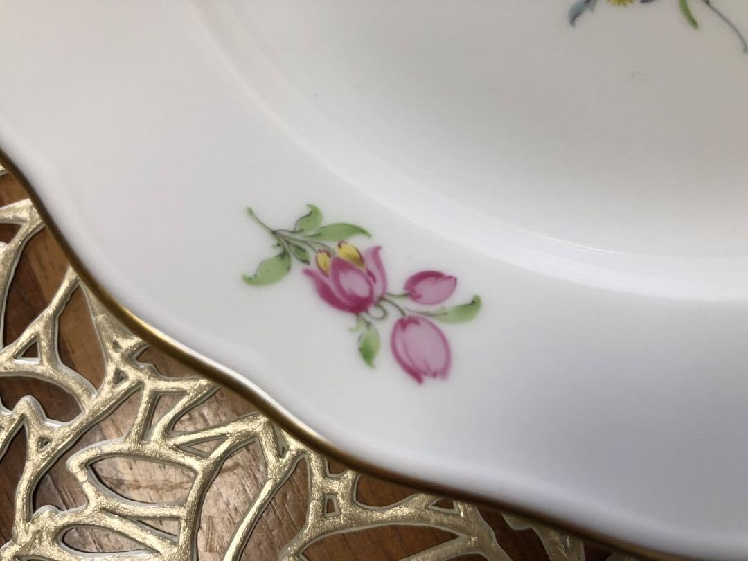 Amazon.co.jp: マイセン MEISSEN 二つ花プレート 20cm : ホーム＆キッチン