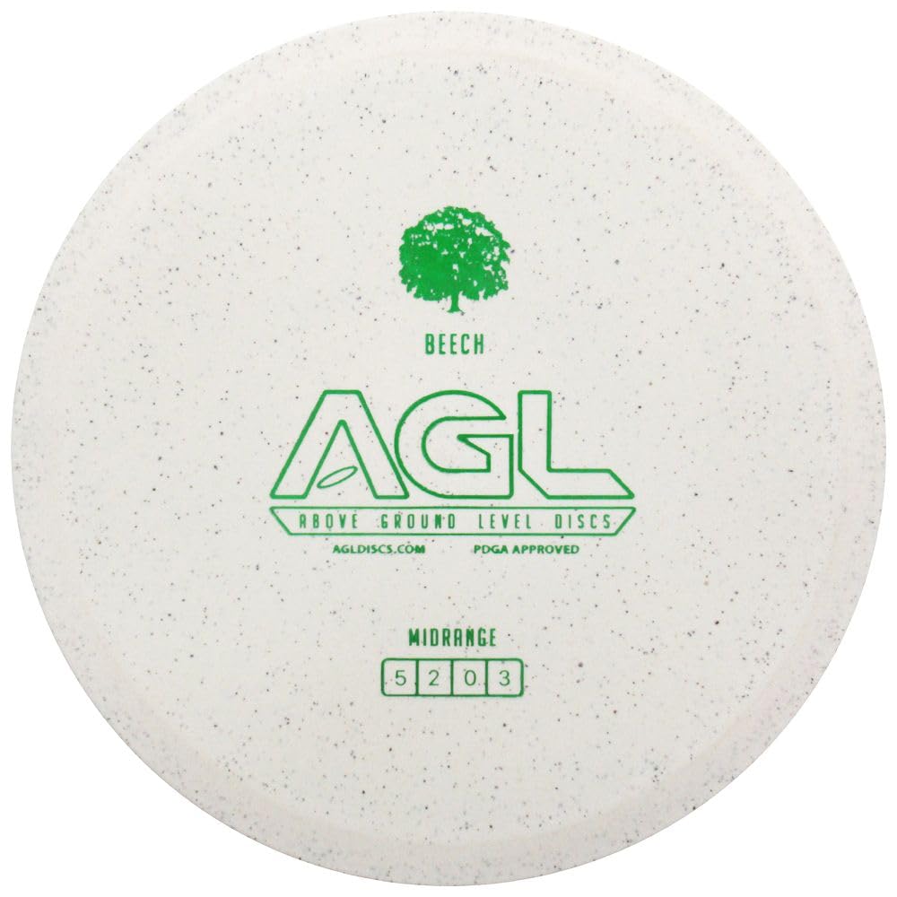 Above Ground Level Hemp Woodland Beech Midrange Golf Disc | Colors Will Vary