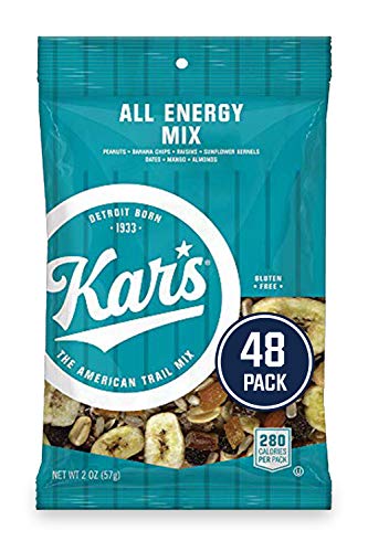 Kar s Nuts Trail Mix, All Energy, 2 Ounce, (case of 48) (Packaging may vary) Kar s Nuts Trail Mix, All Energy, 2 Ounce, (case of 48) (Packaging may vary)
