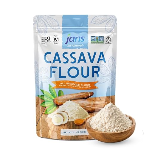 Jans Cassava Flour, 2 lb – Gluten Free All Purpose