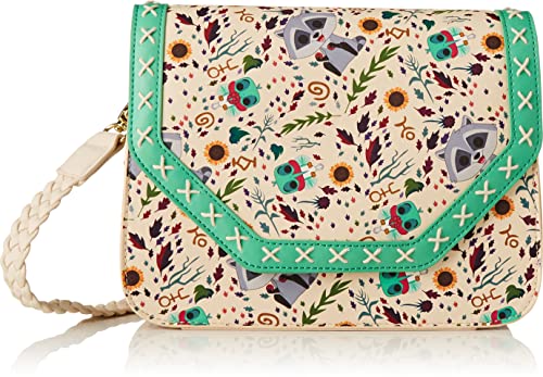 Loungefly Disney Pocahontas Meeko & Flit POP! AOP Crossbody - Festival Bag Cute Crossbody Bags