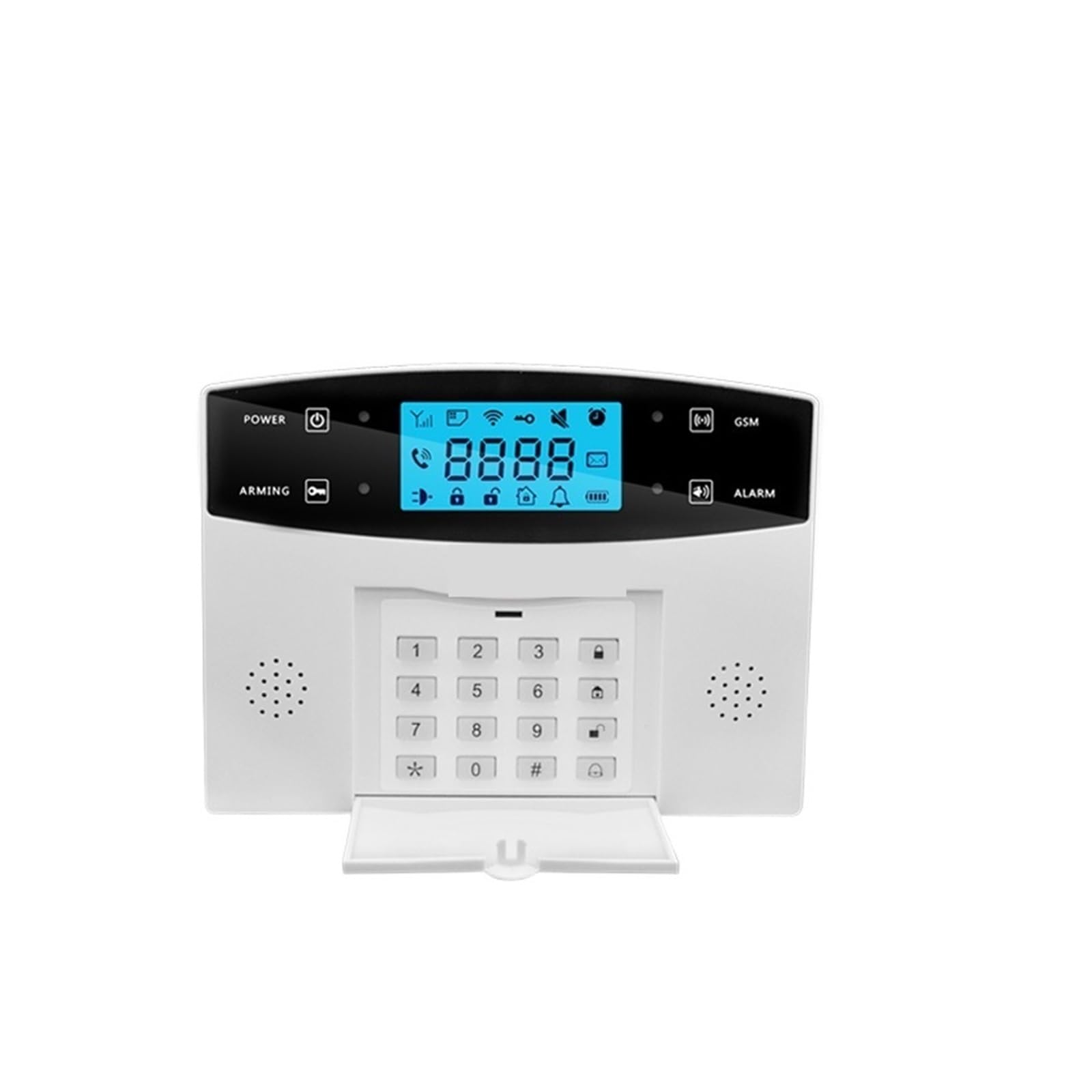 System alarmowy, Wi-Fi Home Security System alarmowy Ekran LCD Host Bezprzewodowy detektor 433 MHz Kontrola aplikacji(Option J)