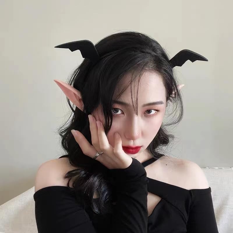 Halloween pinzas para el cabello temática murciélago para mujeres miniatura 7