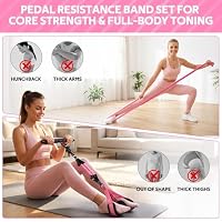 2026 Upgraded Pedal Resistance Bands with Handles — image 6