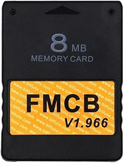 8MB/16MB/32MB/64MB Memory Card for Free McBoot v1.966 for PS2 FMCB Game Saver (8MB)
