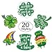 St. Patrick's Day Tattoos 120pcs Temporary Shamrock Tattoos