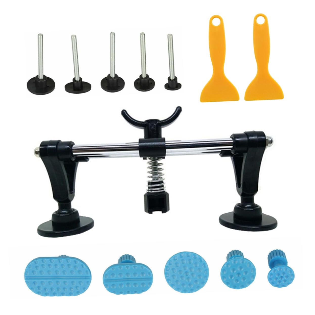 Kit extraction pour bosses sur carrosserie et outil de débosselage de précision