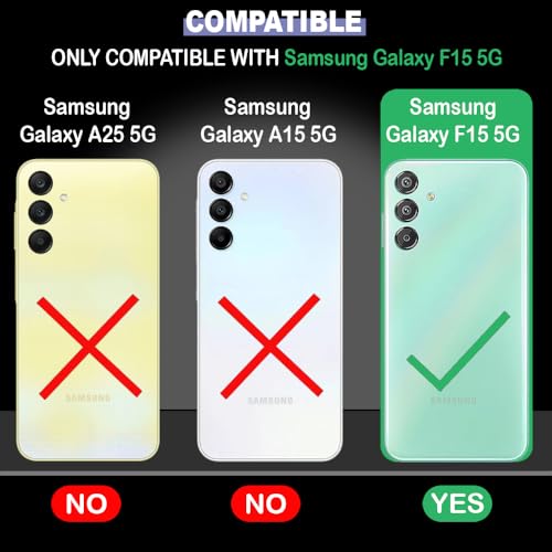 Image of amazon basics Flip Leather Mobile Cover (Soft & Flexible Back case) for Samsung Galaxy F15 5G / M15 5G (CamelBlue)