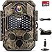 Produktbild Hapimp Wildkamera 4K 32MP Jagdkamera mit bewegungsmelder nachtsichtmit 940nm Unsichtbare IR-LEDs, Wildtierkamera IP66 Wasserdicht mit 32G Speicherkarte, 120° 0,1s Schnelle Trigger Geschwindigkeit