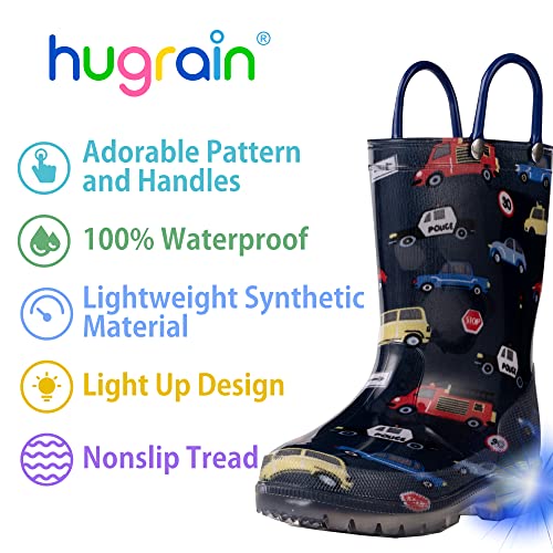 Image of HugRain Light Up Rain Boots for Little Kids