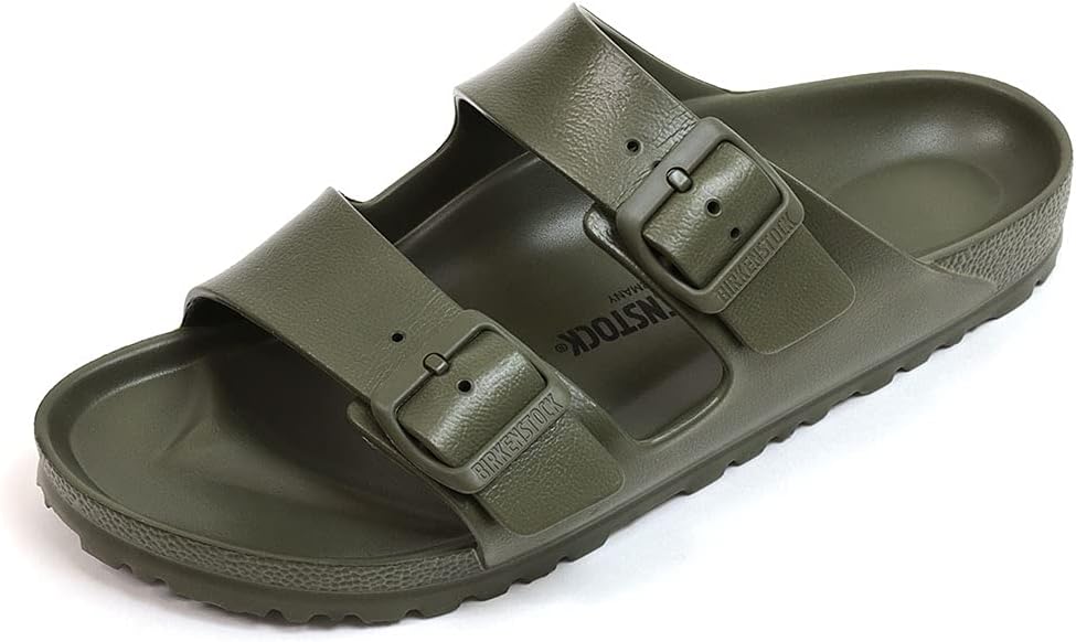 Amazon | [ビルケンシュトック] サンダル アリゾナ EVA カーキ