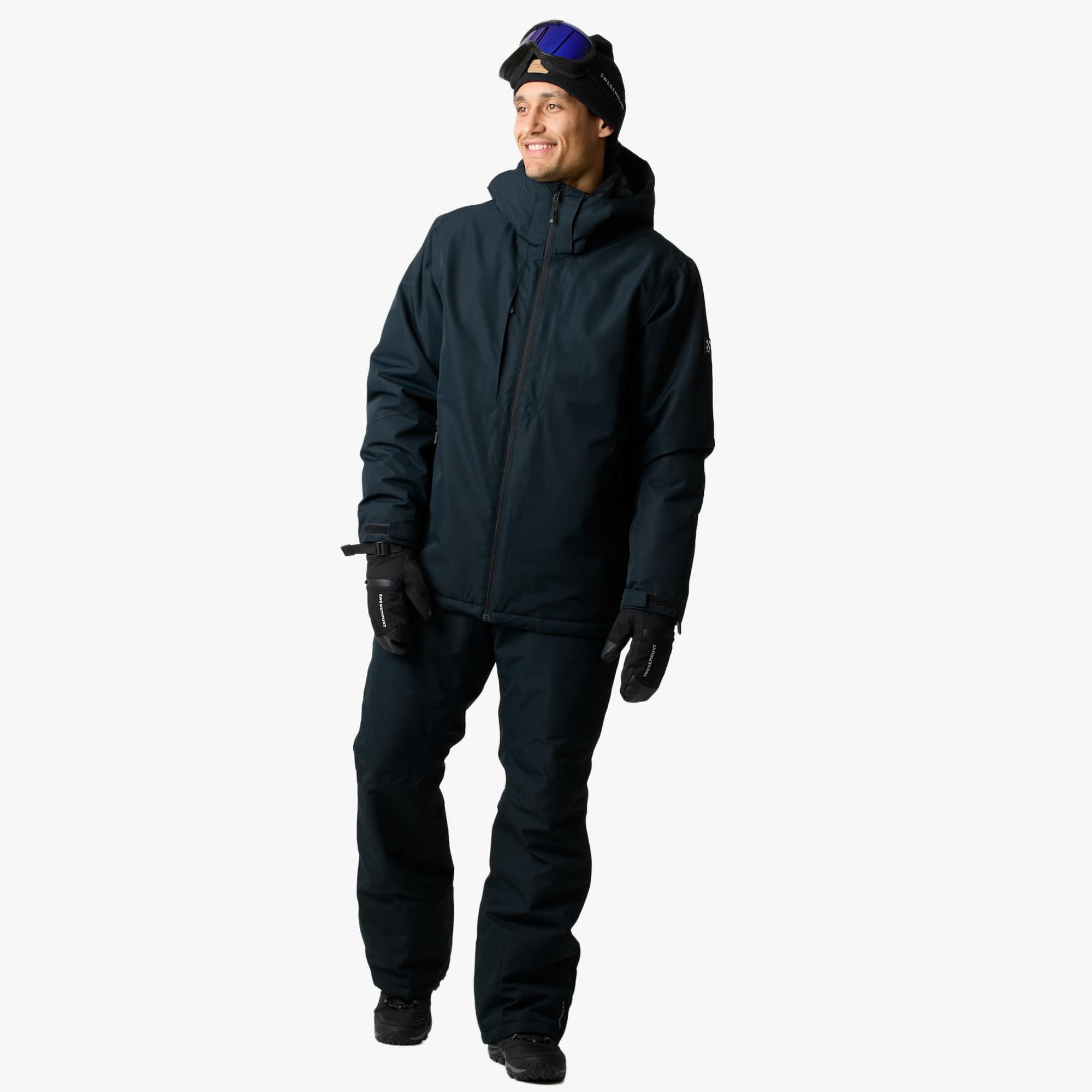 X-Trail Cortina Skijacke Herren, Wasserdicht mit Skipassfach
