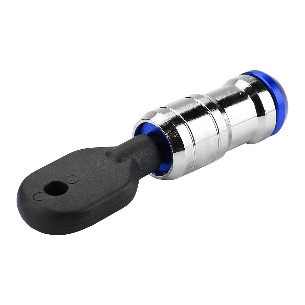 Qiilu M12x1.5 Lug Nuts, 20 PCS Wheel Lug Nuts Car Racing Lug Wheel Nuts Screw with Drive Nut Wrench and Allen Hex Wrench Blue