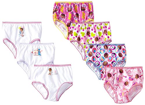 Disney Little Girls' 7-Pack Doc McStuffins Underwear Multi