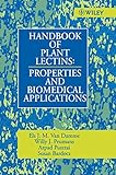 Handbook of Plant Lectins: Properties and Biomedical Applications