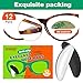Eyeglass Nose Pads for Glasses - 1.3mm Ultra Thin Silicone Anti-Slip Stick-On Grips, Replacement Anti Slip Nosepads for Plastic Frames Eyeglass Glasses Sunglasses 12 Pairs