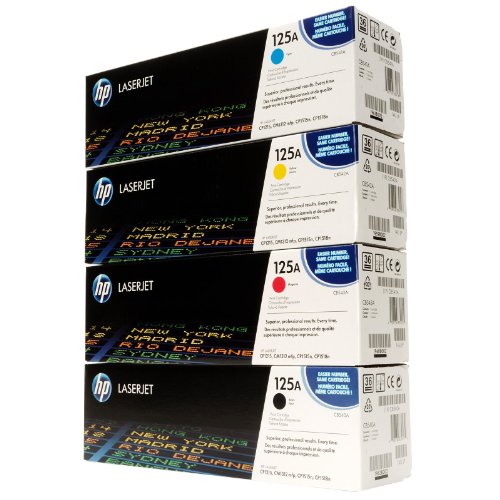Price comparison product image Hp Original Full Set includes Hp CB540 / CB541 / CB542 / CB543A Toner Cartridges