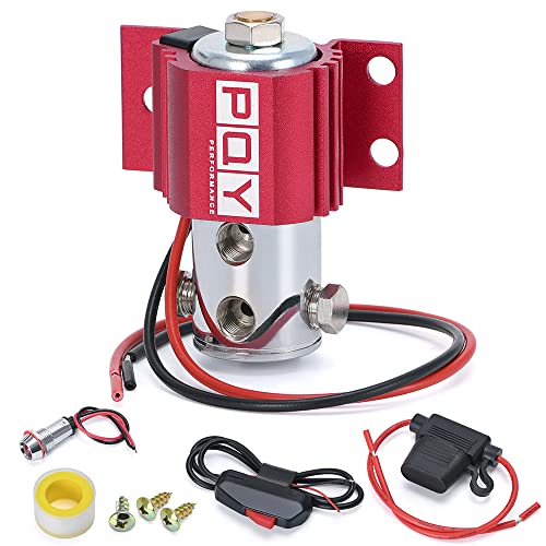 PQY Front Brake Line Lock Kit Heavy Duty Type Roll Control Hill Holder Kit Red