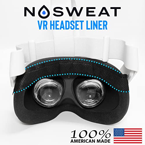 Vr Headset Sweat Liner - Sweat Guard For Virtual Reality And Oculus Goggles - Sweat Band - 25 Pack #TOP1