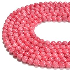 Smooth Rhodonite Dyed Jade