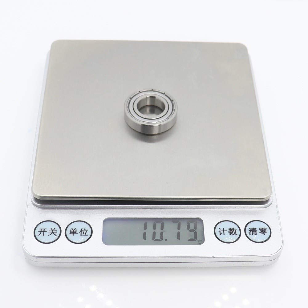 Antriebsprodukte S6901ZZ Dünnringlager, 10 Stück, ABEC-1 S6901 Z ZZ S 6901 440C Edelstahl S6901Z Kugellager, 12246 mm Kugellager