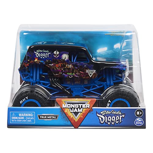 Monster Jam 1:24 Son-Raisin Digger : Finitions premium moulées sous pression