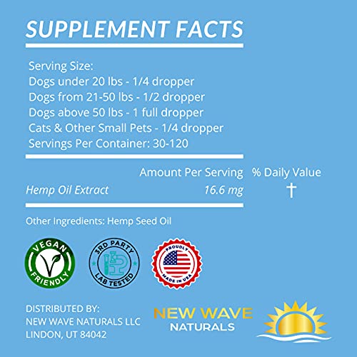 Hemp Oil for Pets - 500mg - Promote a Healthy Lifestyle for Your Pet with The Best Hemp Oil for Pets - Non Flavored - Image 8