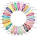 Babymatch Baby Barrettes Hair Clips: 1.2 inch (3cm) Small Mini Snap for Toddler Little Girls Kids 150pcs (30 colors)