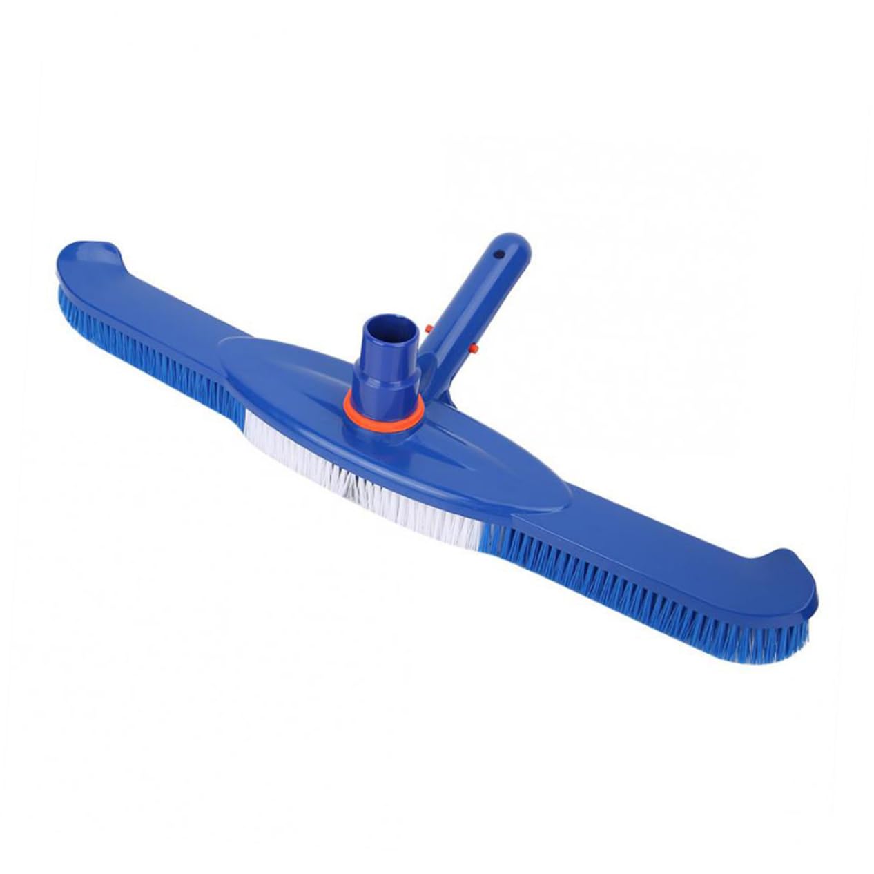 Brosse pour Piscine Robuste 20 Pouces à Poils en Plastique Bleu
