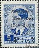 7 Prophila Collection Italien - BES. Montenegro 7 1941 Aufdruckausgabe (Briefmarken für Sammler)