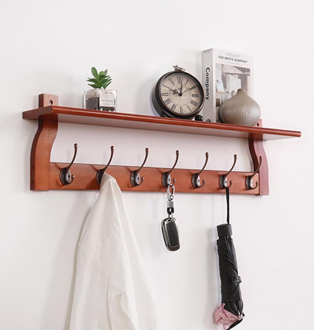 Amazon｜YinFENG﻿ ウォールシェルフ 壁掛けフック 置物棚 壁掛け棚